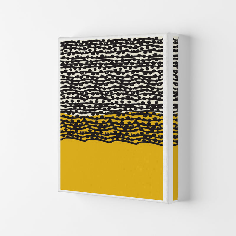 Yellow Vibe Art Print by Jason Stanley Canvas