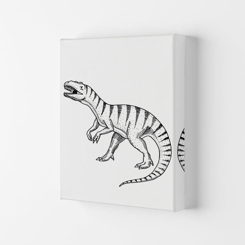 Dinosaur Art Print by Jason Stanley Canvas
