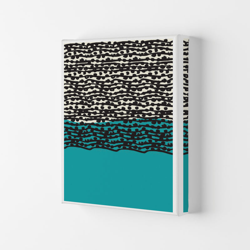 Blue Vibe Art Print by Jason Stanley Canvas