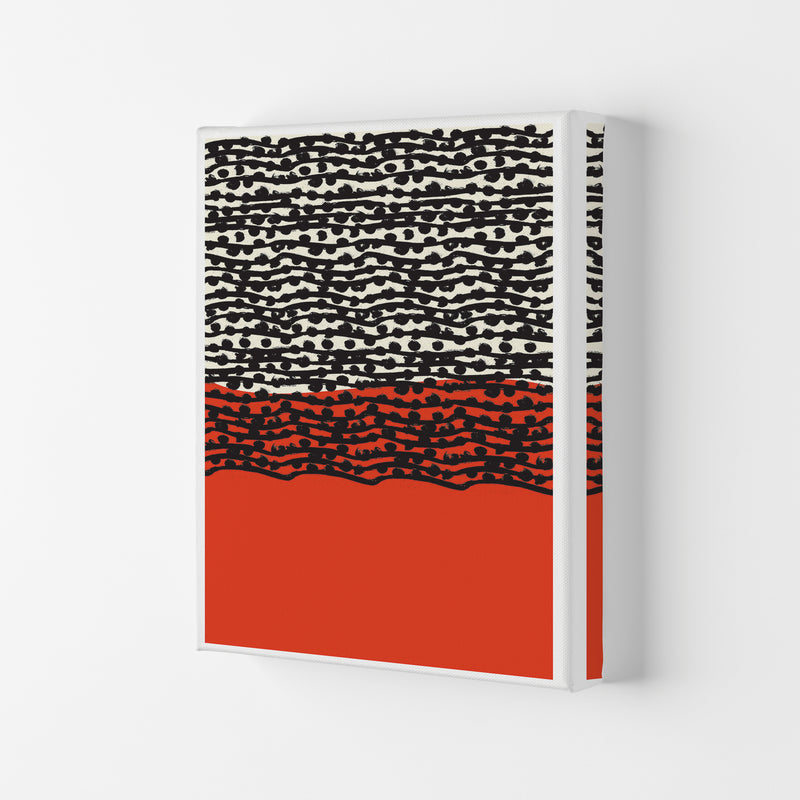 Red Vibe 2 Art Print by Jason Stanley Canvas