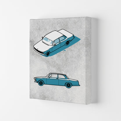 Minimal Car Series I Art Print by Jason Stanley Canvas