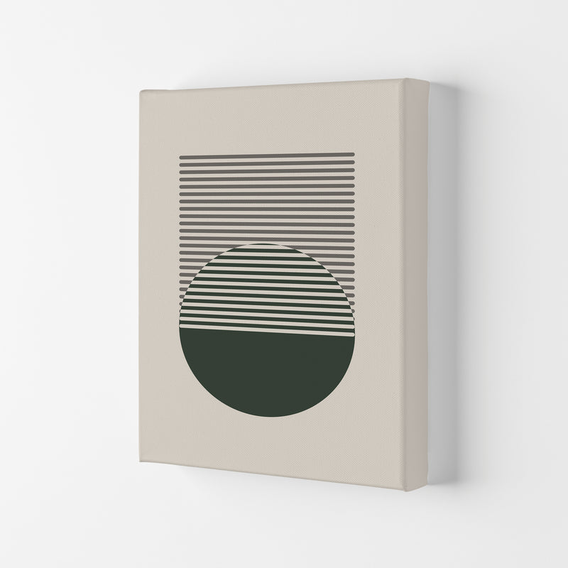 Minimal Abstract Circles I Art Print by Jason Stanley Canvas