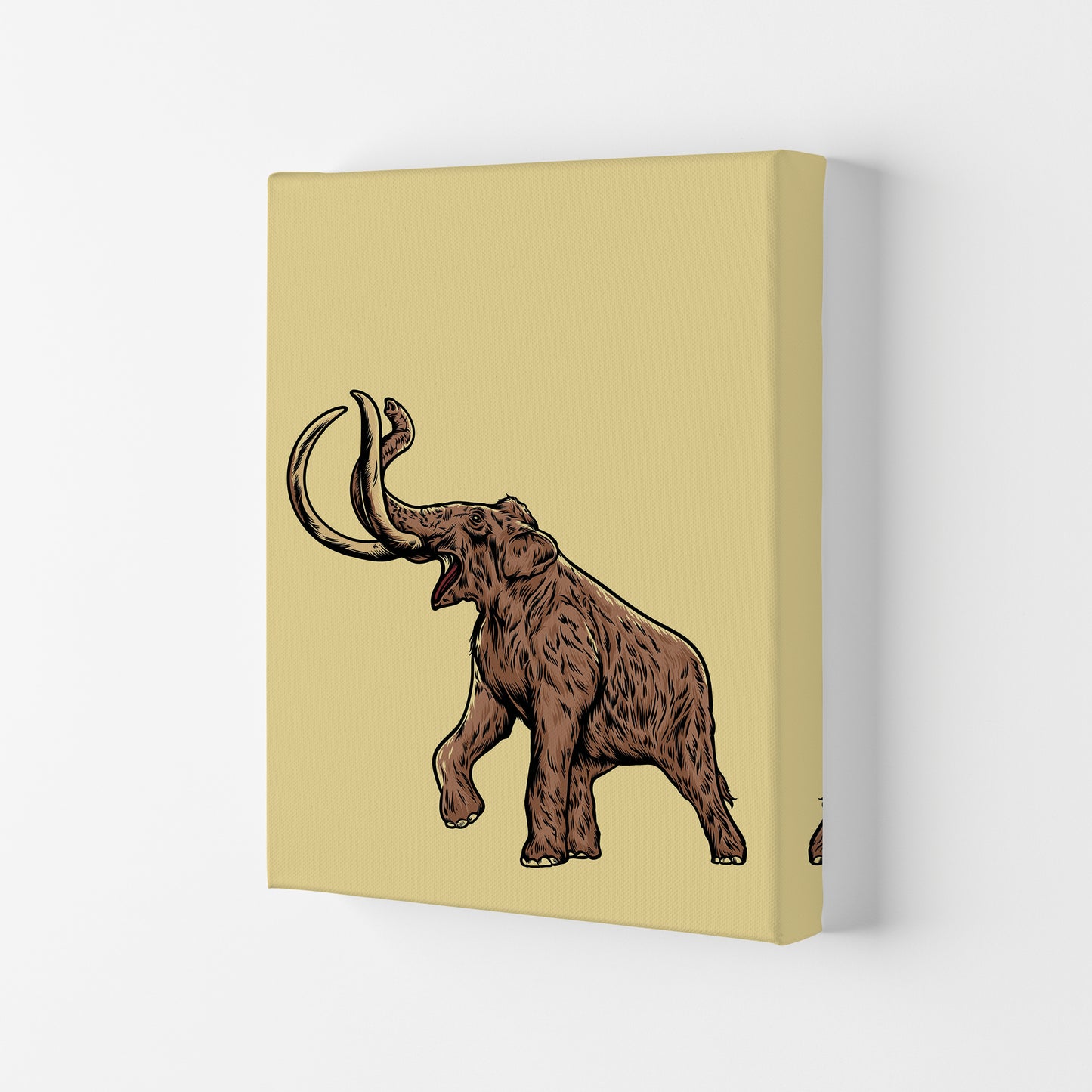 Mammoth Art Print by Jason Stanley Canvas