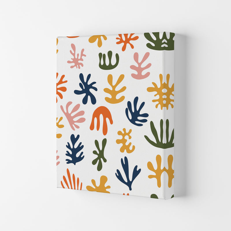 Minimal Abstract Algae IIII Art Print by Jason Stanley Canvas