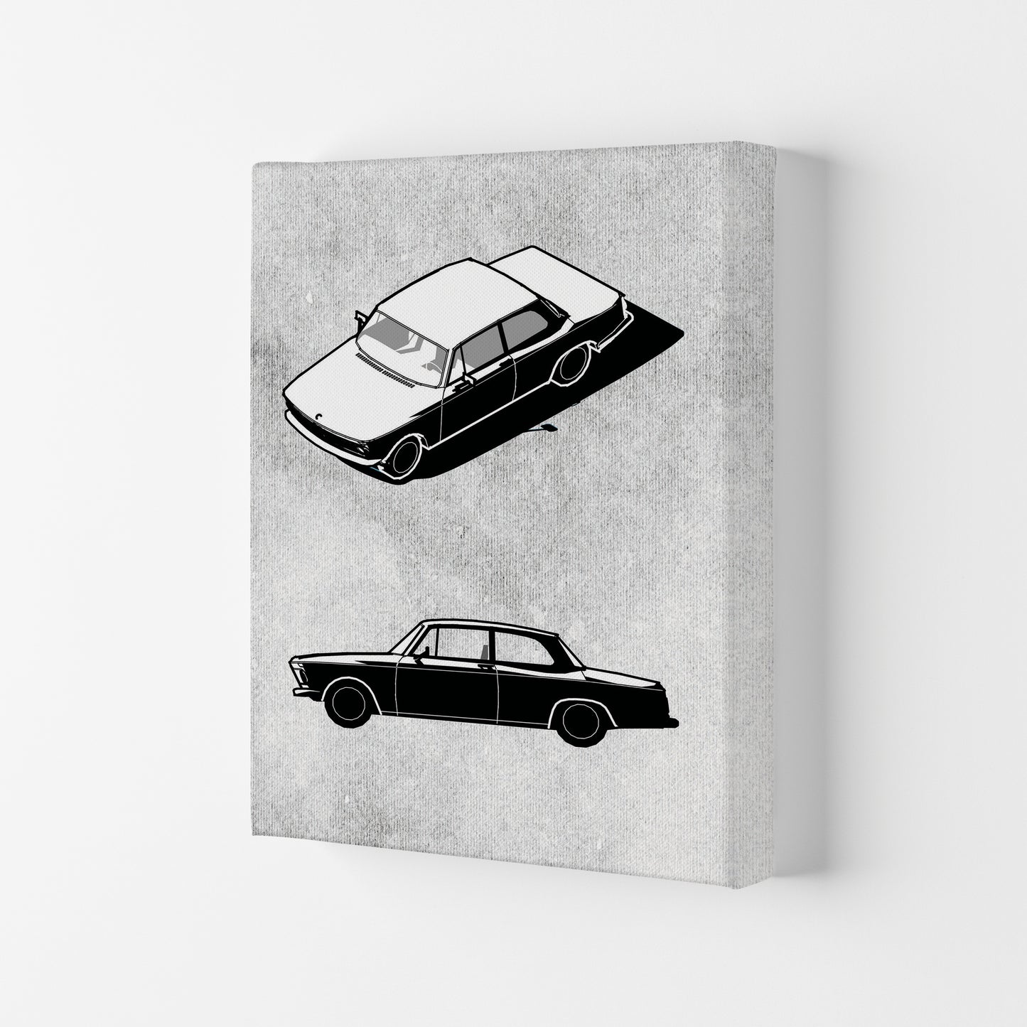 Minimal Car Series II Art Print by Jason Stanley Canvas