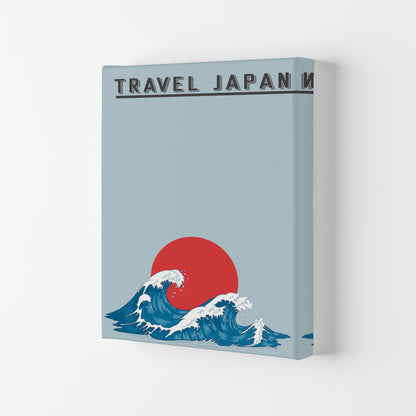 Japanese Waves Art Print by Jason Stanley Canvas