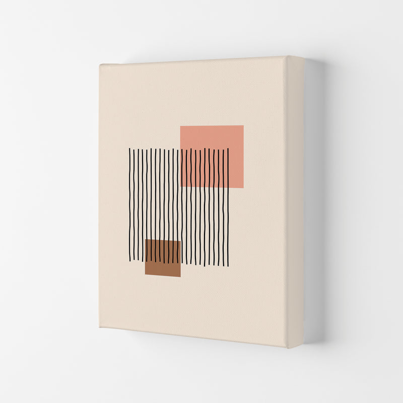 Geometric Abstract Shapes IIII Art Print by Jason Stanley Canvas
