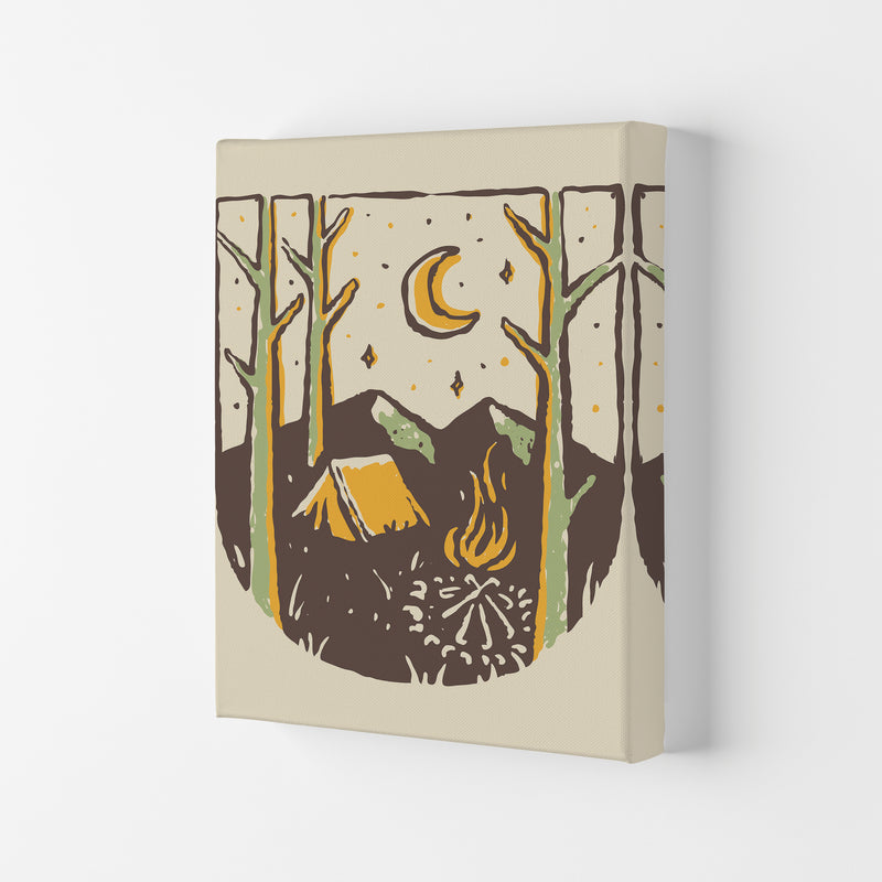 Camp Vibes Only Art Print by Jason Stanley Canvas