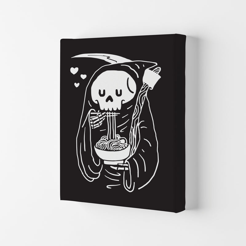 But First...Noodles Art Print by Jason Stanley Canvas