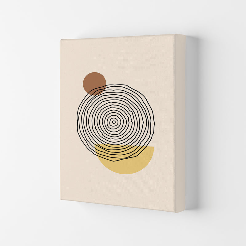 Geometric Abstract Shapes III Art Print by Jason Stanley Canvas