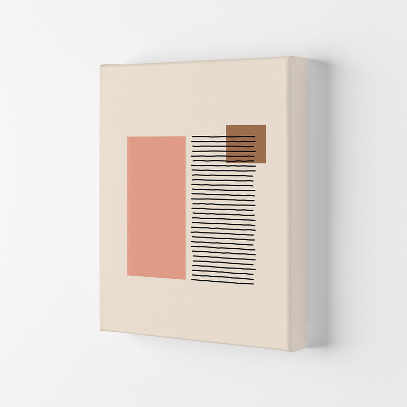 Geometric Abstract Shapes II Art Print by Jason Stanley Canvas