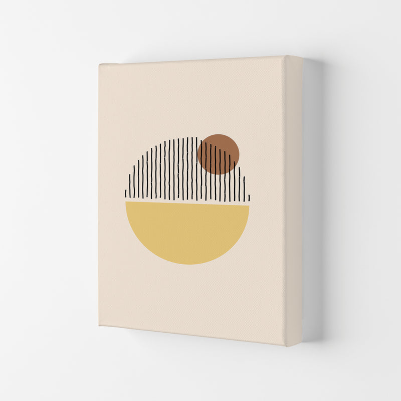 Geometric Abstract Shapes I Art Print by Jason Stanley Canvas
