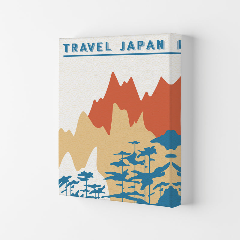 Traval Japan Minimilism III Art Print by Jason Stanley Canvas