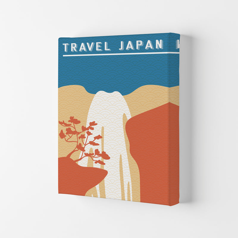 Traval Japan Minimilism I Art Print by Jason Stanley Canvas