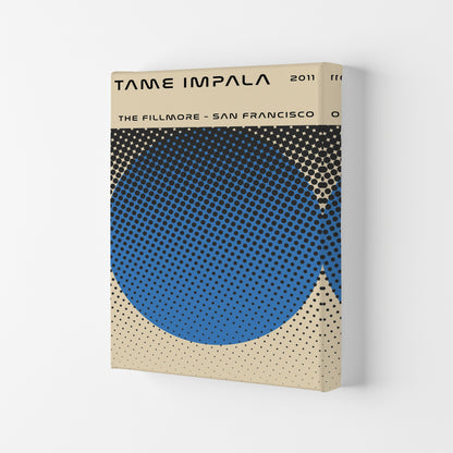Tame Impala Live In San Francisco Art Print by Jason Stanley Canvas