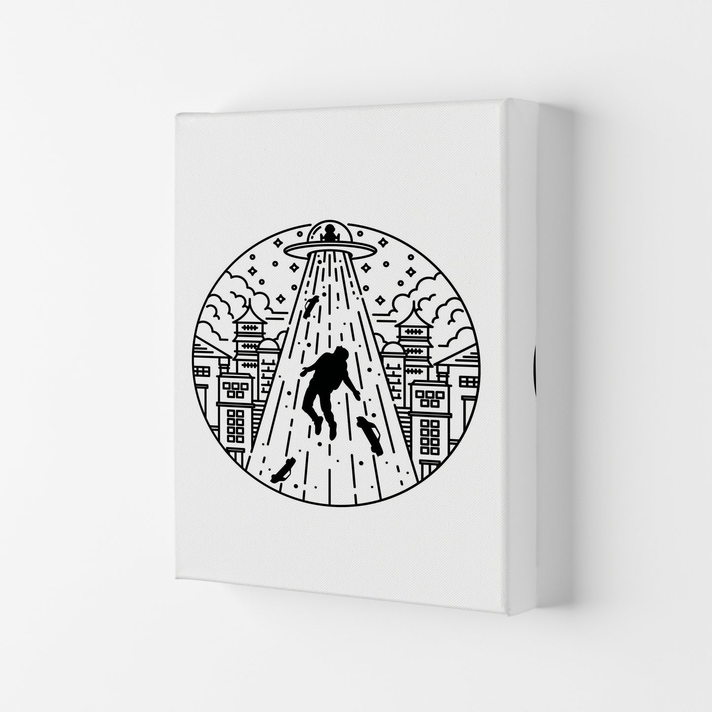 Alien Invasion Art Print by Jason Stanley Canvas