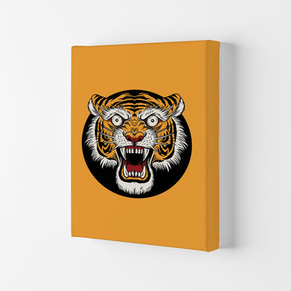 Vintage Tiger Art Print by Jason Stanley Canvas