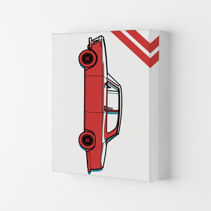 Red Car Art Print by Jason Stanley Canvas