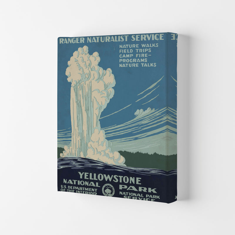 Yellowstone National Park Art Print by Jason Stanley Canvas