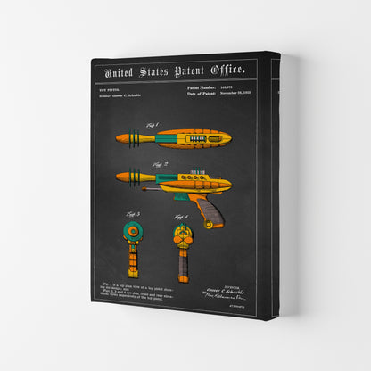 Raygun Art Print by Jason Stanley Canvas