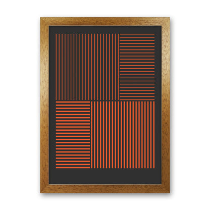 Minimal Geometric Series - 24 Art Print by Jason Stanley Oak Grain