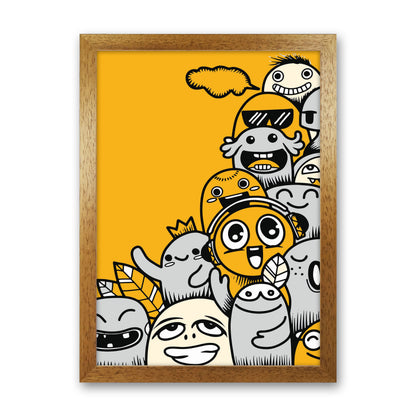 Happiness Comes In Many Forms Art Print by Jason Stanley Oak Grain