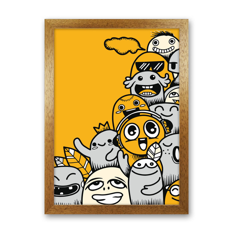 Happiness Comes In Many Forms Art Print by Jason Stanley Oak Grain