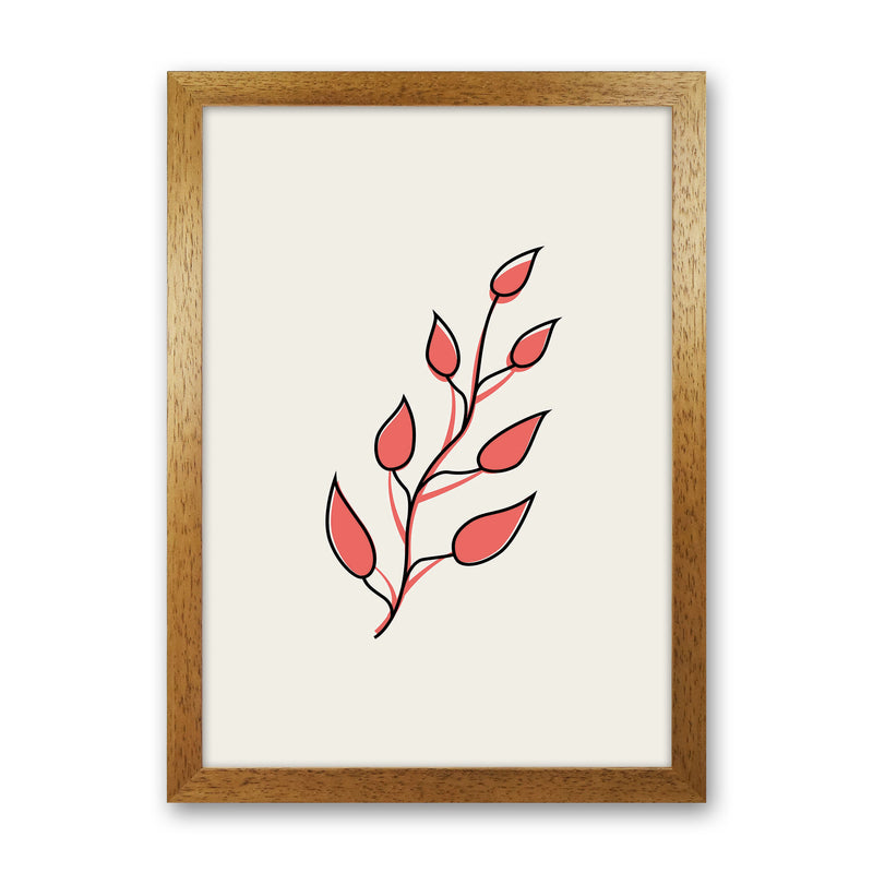 Abstract Tropical Leaves II Art Print by Jason Stanley Oak Grain