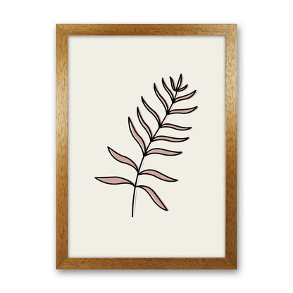 Abstract Tropical Leaves I Art Print by Jason Stanley Oak Grain