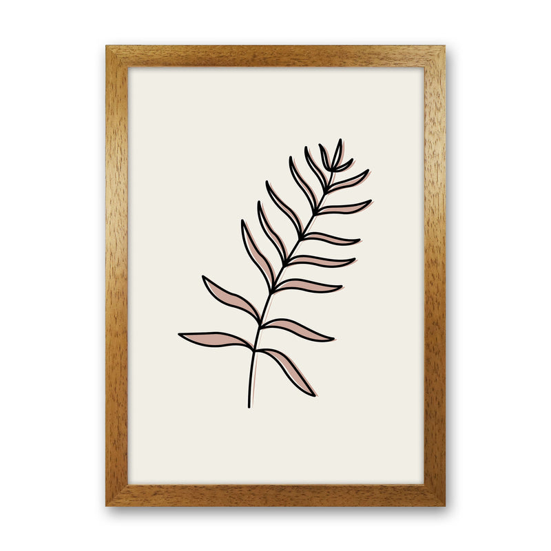 Abstract Tropical Leaves I Art Print by Jason Stanley Oak Grain