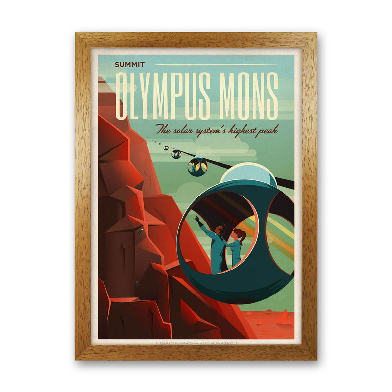 Spacex - Valles Marineris Art Print by Jason Stanley Oak Grain
