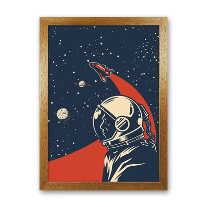 Outer Space Series - #13 Art Print by Jason Stanley Oak Grain