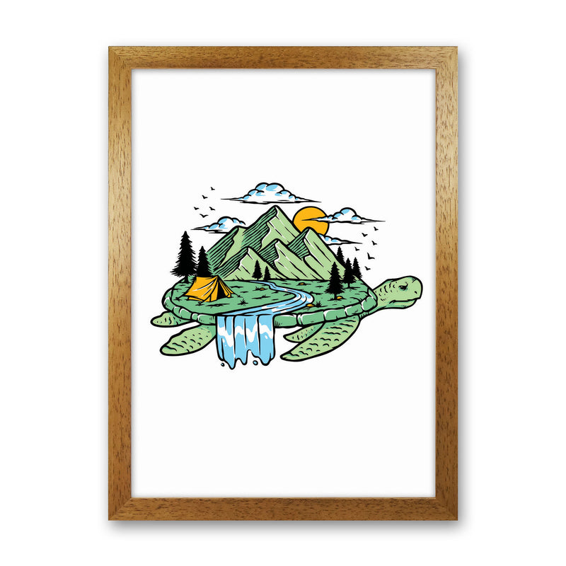 Turtles All The Way Down Art Print by Jason Stanley Oak Grain