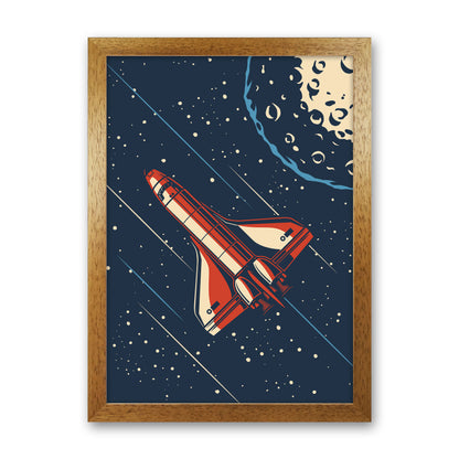 Outer Space Series - #16 Art Print by Jason Stanley Oak Grain