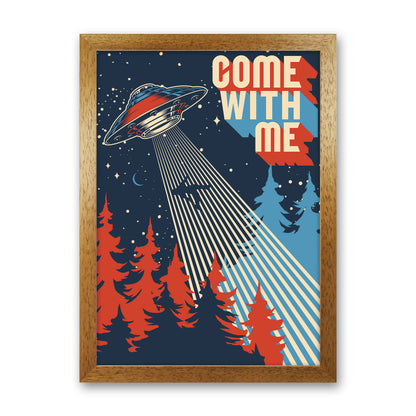 Outer Space Series - #7 Art Print by Jason Stanley Oak Grain