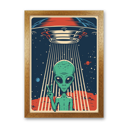 Outer Space Series - #5 Art Print by Jason Stanley Oak Grain