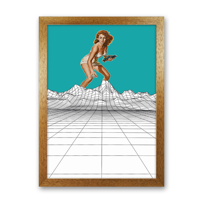 Attack In The Mountains Art Print by Jason Stanley Oak Grain