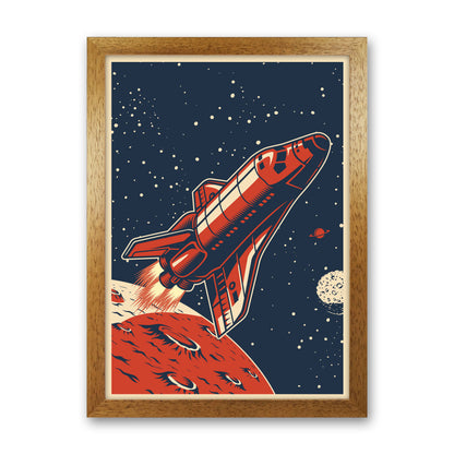 Outer Space Series - #6 Art Print by Jason Stanley Oak Grain