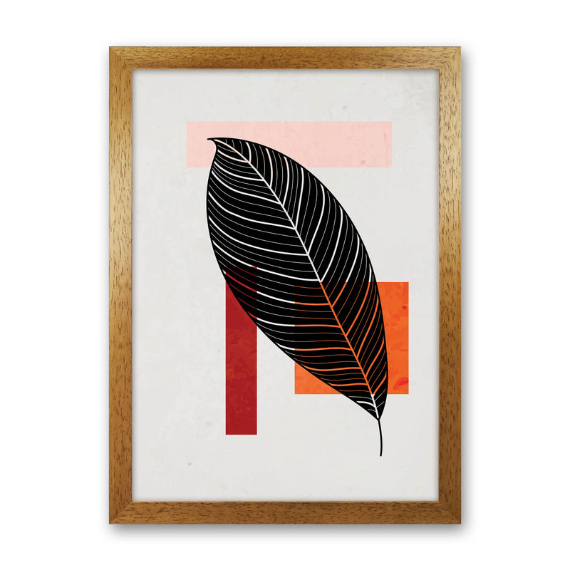 Abstract Leaf Vibe IIII Art Print by Jason Stanley Oak Grain