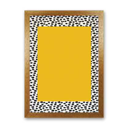 Minimal Yellow Poster Art Print by Jason Stanley Oak Grain