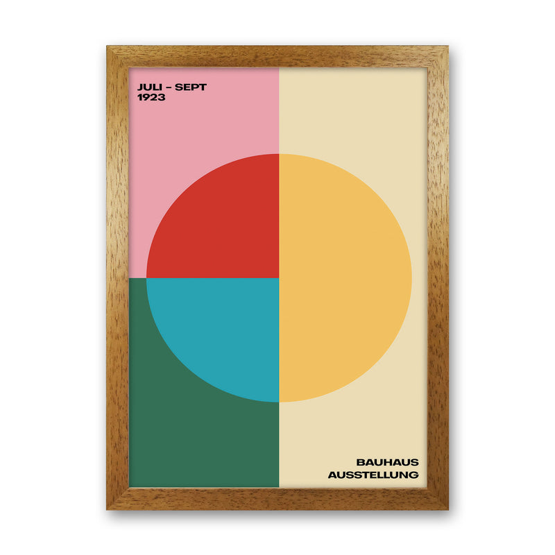 Bauhaus Juli-Sept 1923 Art Print by Jason Stanley Oak Grain