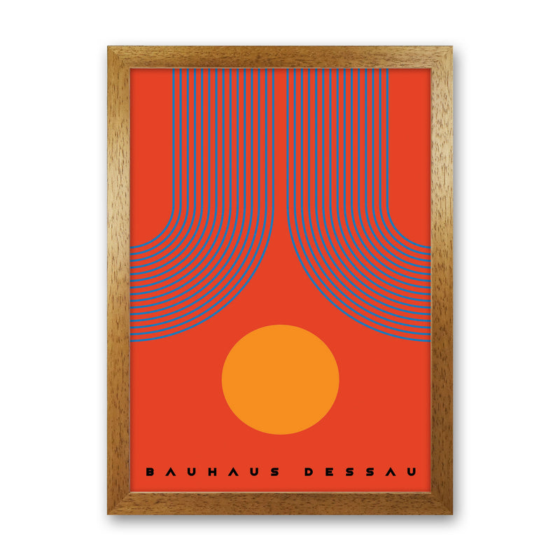 Bauhaus Design IIIII Art Print by Jason Stanley Oak Grain