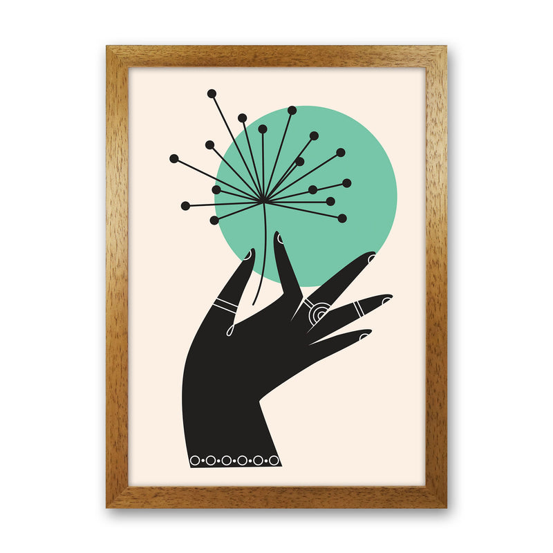 What A Pretty Flower Art Print by Jason Stanley Oak Grain