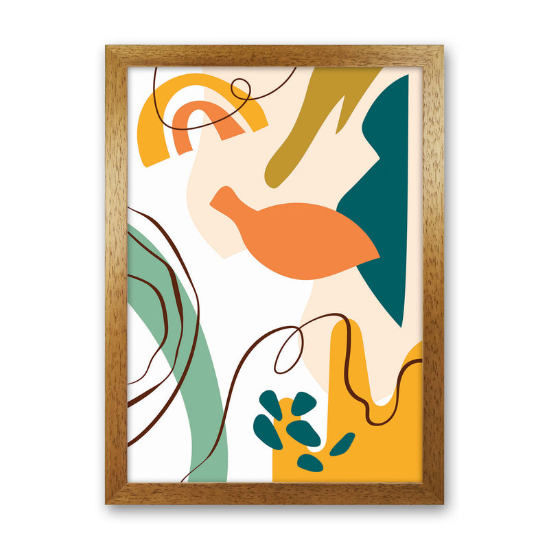 Abstract Expression I Art Print by Jason Stanley Oak Grain