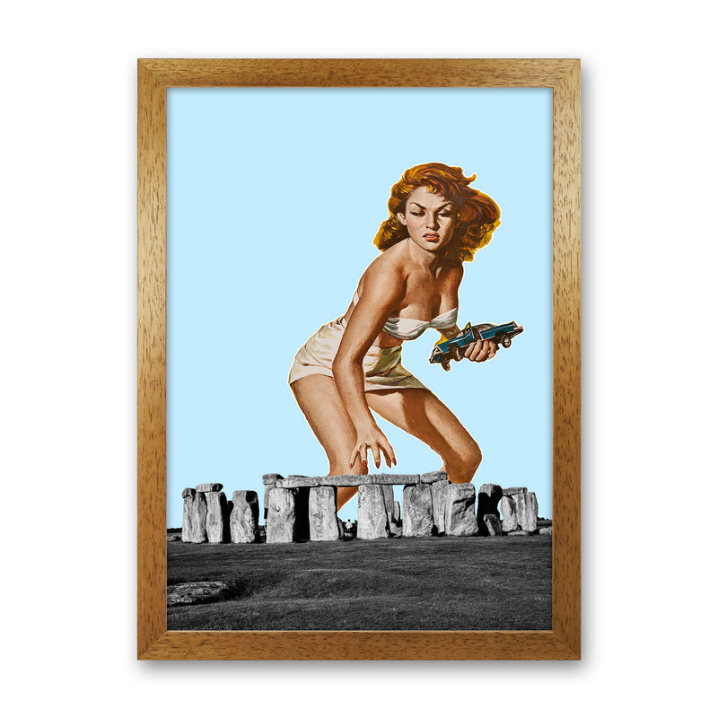 Attack On Stonehenge Art Print by Jason Stanley Oak Grain
