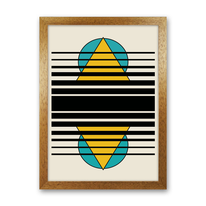 Geometric Suns. IIII Art Print by Jason Stanley Oak Grain