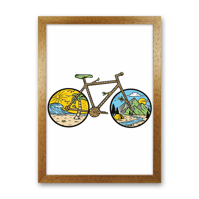 Best Bike Ride Ever Art Print by Jason Stanley Oak Grain