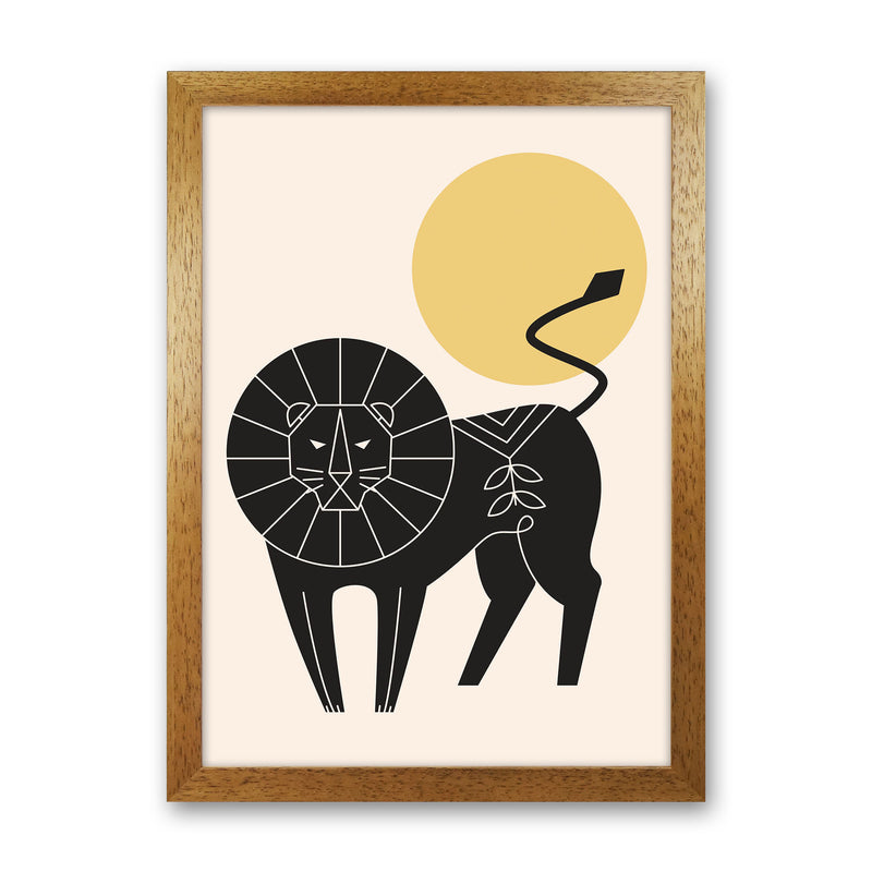 King Of The Jungle Art Print by Jason Stanley Oak Grain