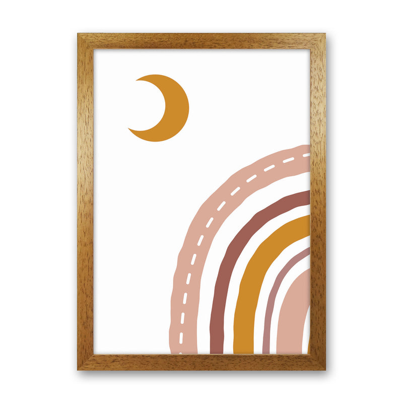Abstract Moonvibes Art Print by Jason Stanley Oak Grain