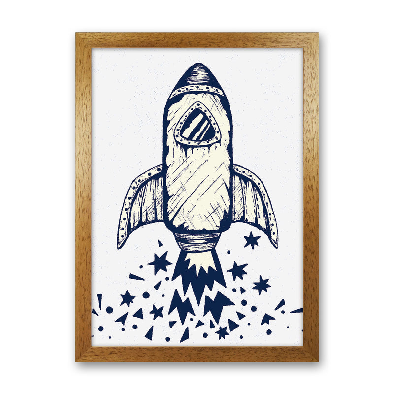 5-4-3-2-1-Blastoff Art Print by Jason Stanley Oak Grain